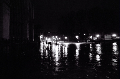 Rainy night in Paris